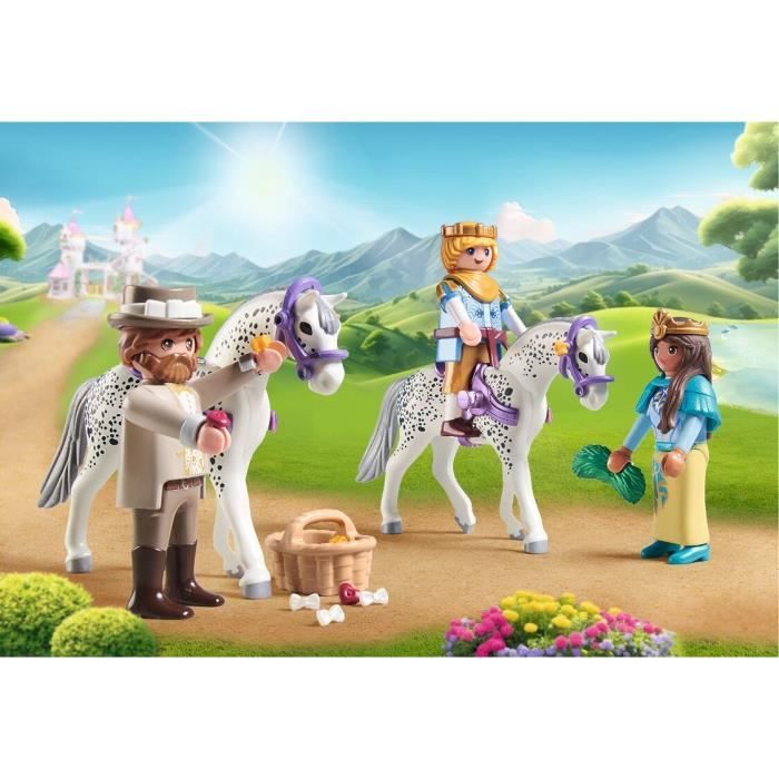 Playmobil | Princess Magic | Promenade en Carrosse Royal avec la Princesse et Le Prince | Jouet Princesse | Jouet Conte de fées pour Enfants à partir de | 71846 - vue 10