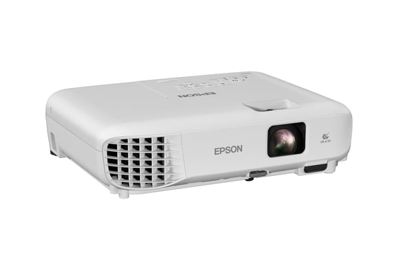 Epson EB-W53 4000 ANSI lumens 3LCD WXGA (1200x800) Blanc - Neuf Blanc - vue 2