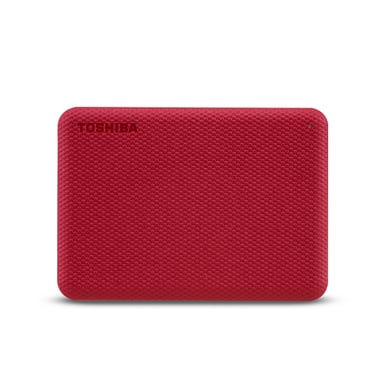 Toshiba Canvio Advance disque dur externe 2 To 2.5'' USB Type-A 2.0/3.2 Gen 1 (3.1 Gen 1) Rouge