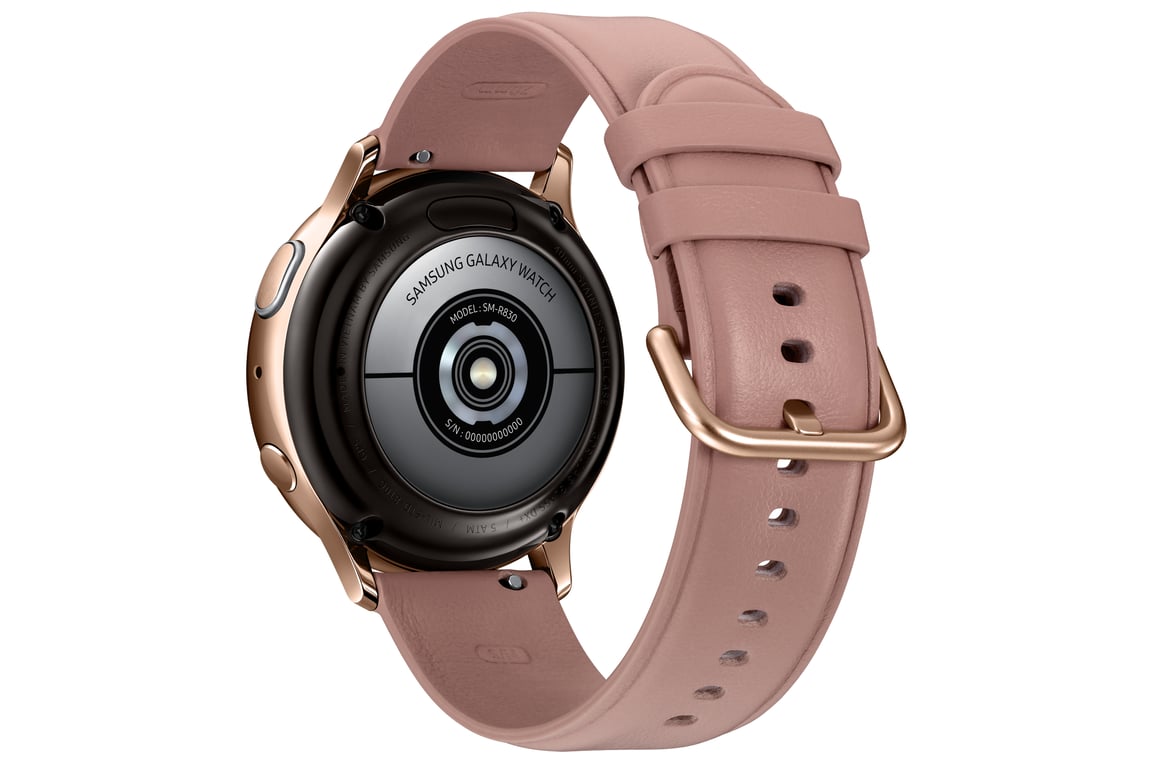 amsung Galaxy Watch Active2 40mm Rose (Stainless Steel Rose Gold) R830