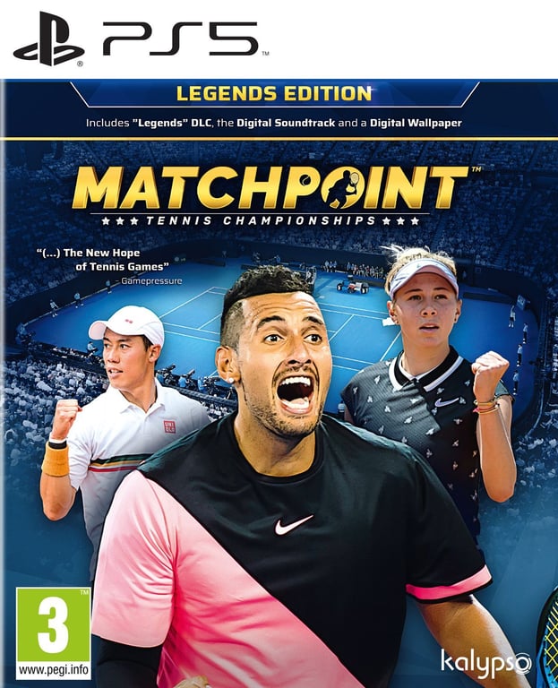 Matchpoint – Tennis Championships Legends Editions PS5 - vue 2