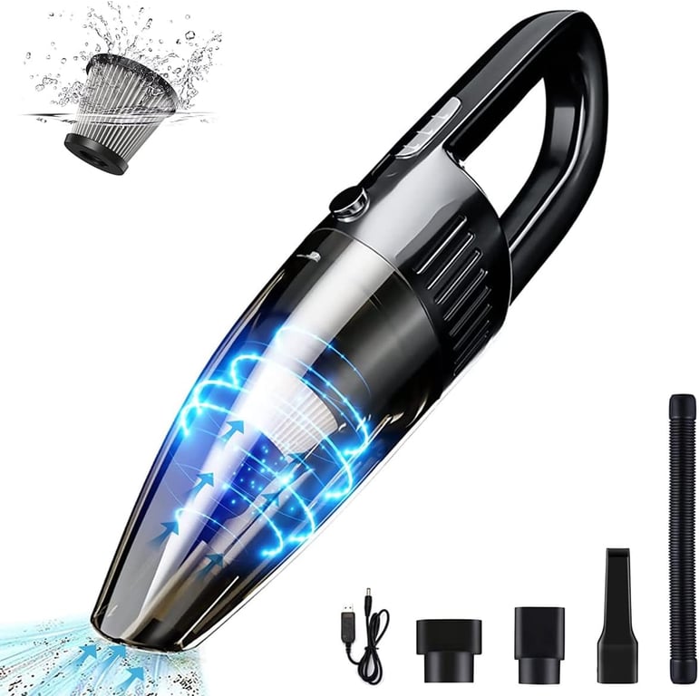 Aspirateur de table sans fil rechargeable 2200PA Neuf - vue 3