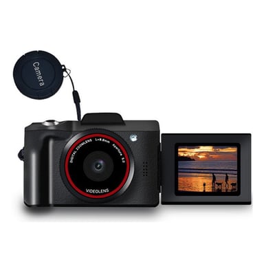 Appareil photo numérique HD avec 16 MP et zoom numérique 16x Black