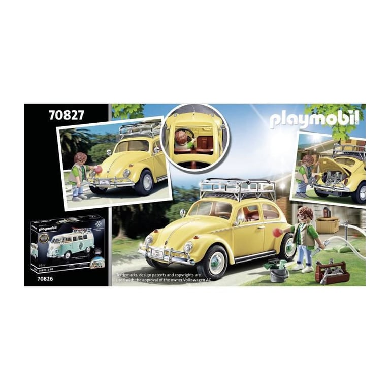 Volkswagen Coccinelle Édition Spéciale 70827 Playmobil La Boîte - vue 3