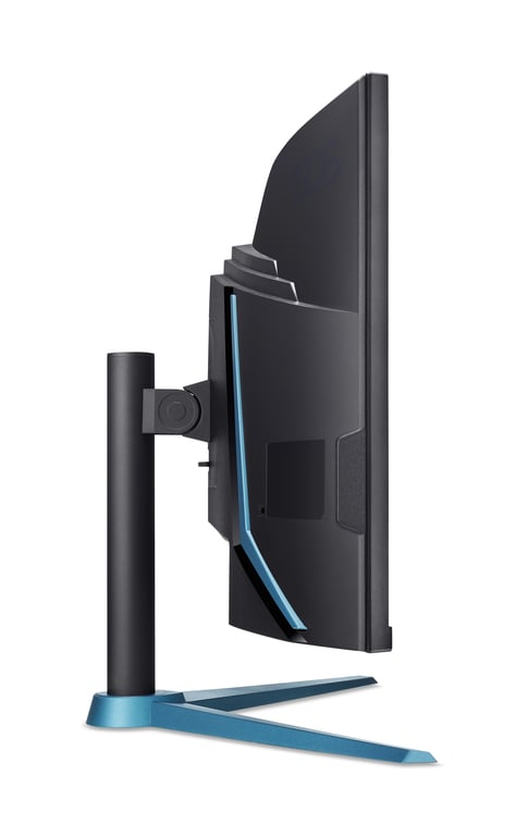 Monitor Acer NITRO ED0 ED340CUJ0BMIIPX 34 WQHD 120Hz VA Curvo Zeroframe AdaptiveSync Altavoces - vue 3