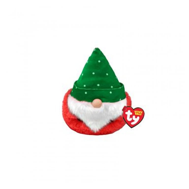 Gnome de Noël Puffies Ty Turvey Décoration festive et amusante Neuf - vue 1