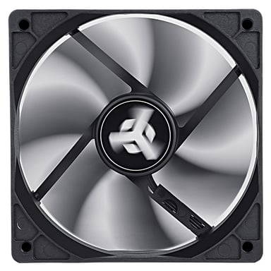 itek ITCFL12KE sistema de refrigeración para ordenador Carcasa del ordenador Ventilador 12 cm Negro