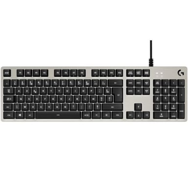 Logitech G G413 Argento USB Tastiera QWERTY francese