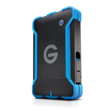 G-Technology G-DRIVE ev ATC disque dur externe 1 To 7200 tr/min Micro-USB B 3.2 Gen 1 (3.1 Gen 1) Noir, Bleu