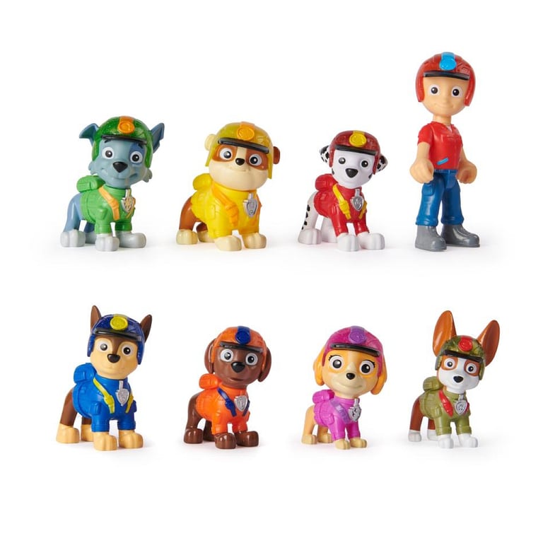 Coffret Multipack Figurines Jungle Pups de La Pat' Patrouille - Neuf