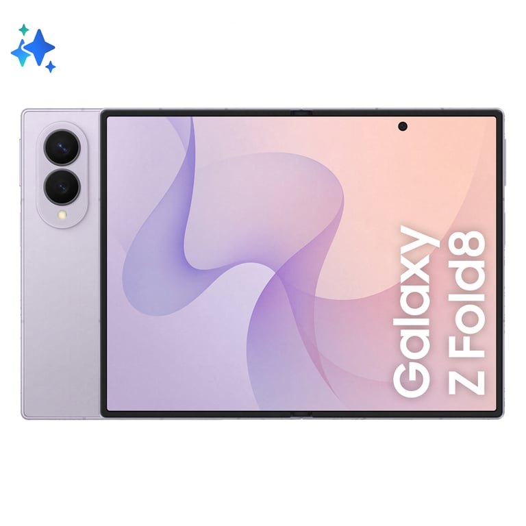 Galaxy Z Fold8 (5G) 256 Go, Lavande - Neuf