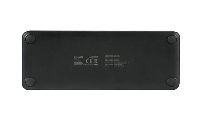 USB-C dock, triple, 2x HDMI/DP, USB-C/