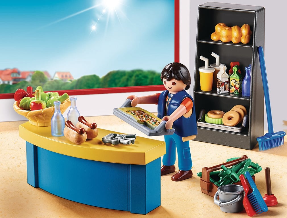 Playmobil Surveillant avec boutique Neuf - vue 2
