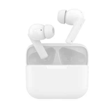 Écouteurs Bluetooth Réduction de Bruit Autonomie 30h Blanc