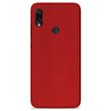 Coque silicone unie compatible Givré Rouge Xiaomi Redmi Note 7 Redmi Note 7 Pro