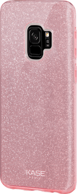 Guscio sottile glitterato per Samsung Galaxy S9, oro rosa