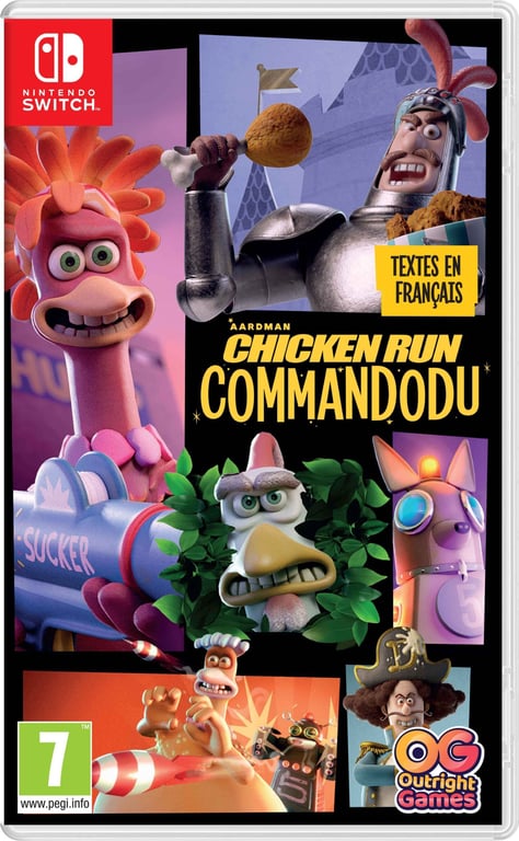 Chicken Run: Commandodu Nintendo Switch - vue 6