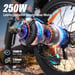Mountain bike elettrica VARUN M26-2 Pro da 26 pollici, batteria da 250 W e 48 V, 13 Ah