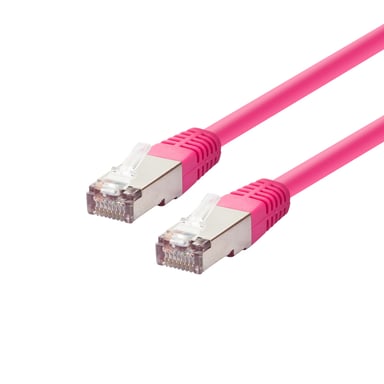LOGON TCR55SS200M câble de réseau Magenta 20 m Cat5e SF/UTP (S-FTP) - LOGON