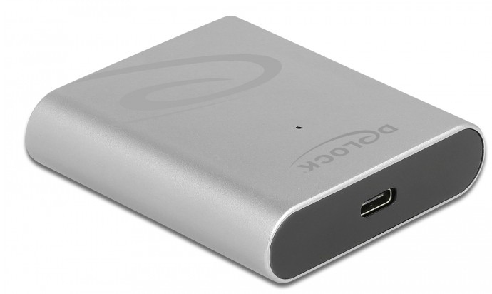 DeLOCK Lecteur de carte USB Type C dans un boitier en aluminium pour les cartes mémoire CFexpress Neuf - vue 2