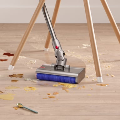 Dyson V12 Submarine Aspiradora escoba 3 en 1 Batería Seca y húmeda HEPA Sin bolsa 0,35 L Níquel, Amarillo