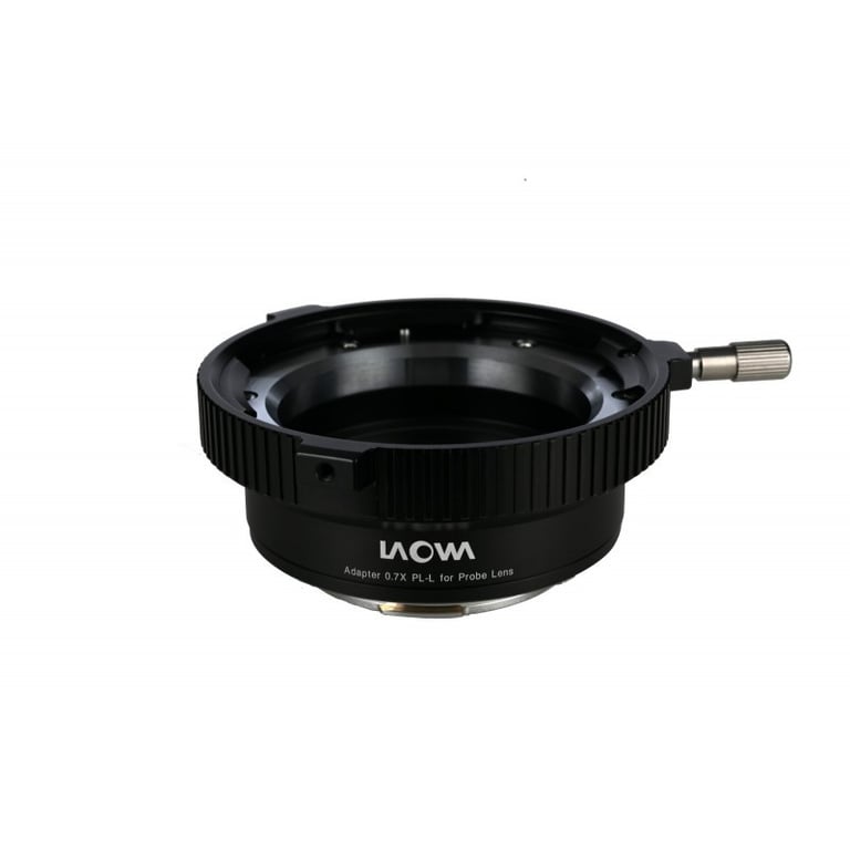 Bague d'adaptation réducteur de focale 0.7x Laowa pour objectif Probe monture PL sur boiter monture - vue 2