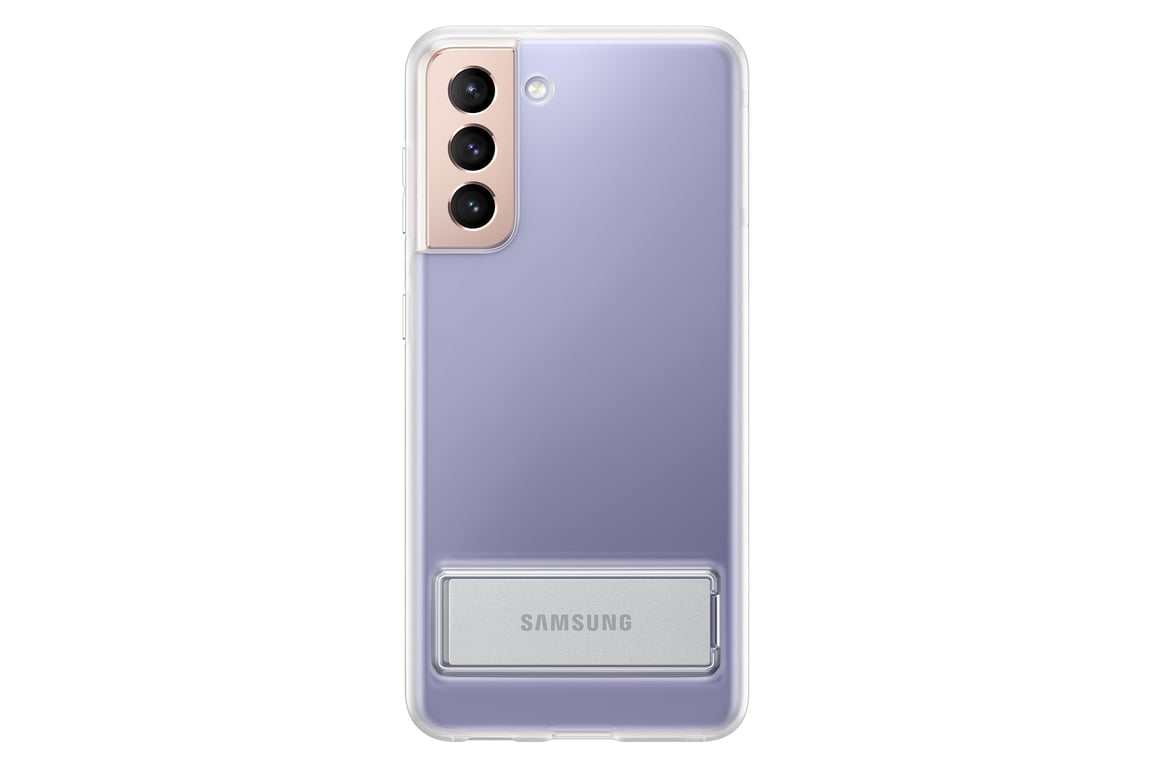 Custodia trasparente con funzione stand per Samsung G S21 5G