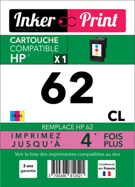 Cartouche d'encre recyclée compatible avec HP 304 XL (Couleur) - Mobility  Lab
