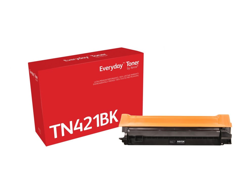 Toner Everyday de Xerox compatible avec Brother TN 421BK Capacité standard