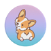 PopSockets Grip Cheeky Corgi colorido
