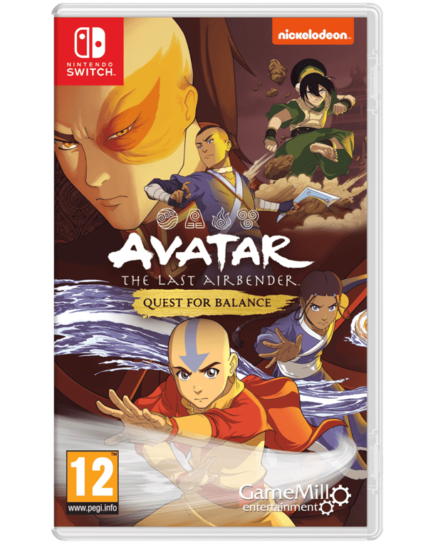 Avatar The Last Airbender Quest for Balance Nintendo SWITCH Neuf - vue 3