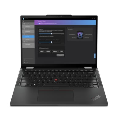 Lenovo ThinkPad X13 2-in-1 Gen 5 Intel Core Ultra 7 155U Hybride (2-en-1) 33,8 cm (13.3'') Écran tactile WUXGA 16 Go LPDDR5x-SDRAM 512 Go SSD Wi-Fi 6E (802.11ax) Windows 11 Pro Français Noir