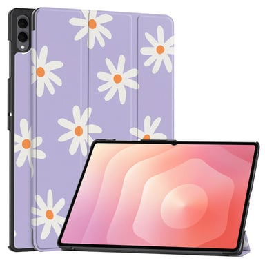 imoshion Coque tablette Design Trifold pour Samsung Galaxy Tab S11 Ultra - Flowers Distance