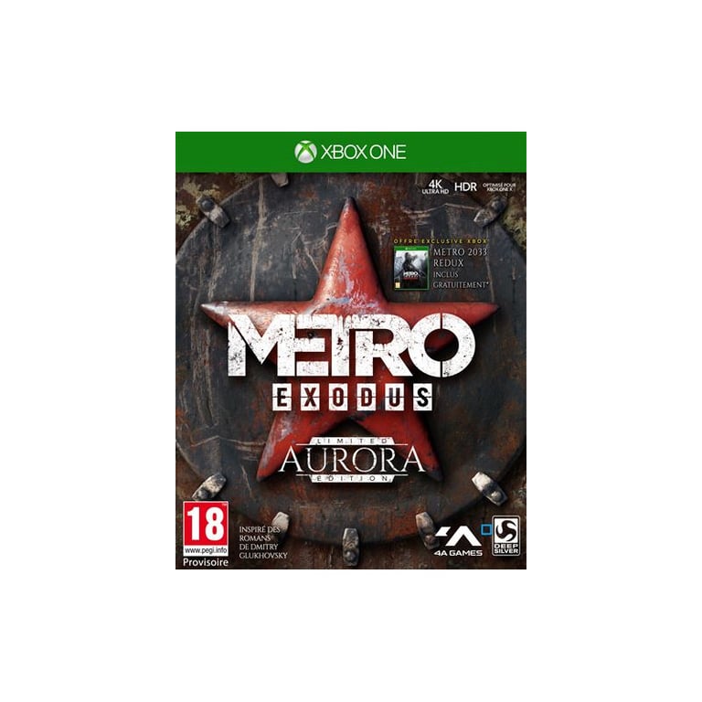Metro Exodus Aurora Edition Limitée Xbox One Neuf - vue 2
