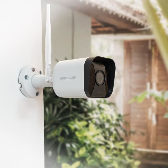 Telecamera Di Sorveglianza Esterna Tical PTZ 2K - 360° Con Sensore PIR, Visione Notturna A Colori, Impermeabile IP66