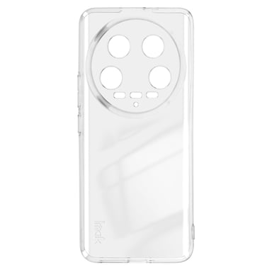 Coque Silicone pour Xiaomi 14 Ultra Bloc Caméra Protégé Design Fin Transparent