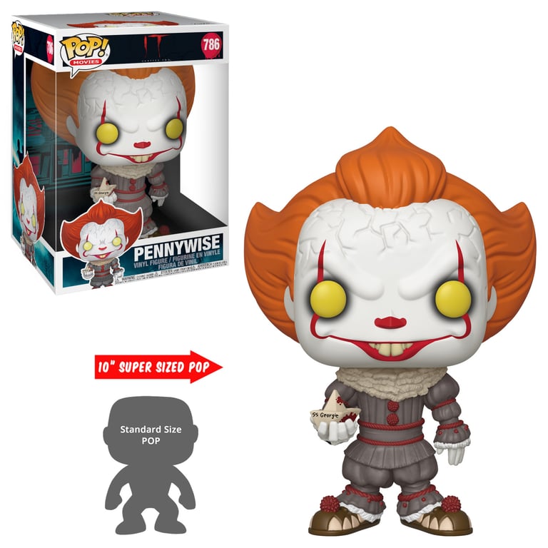 Funko Pop! Pennywise Super Sized avec Bateau 25 cm - vue 4