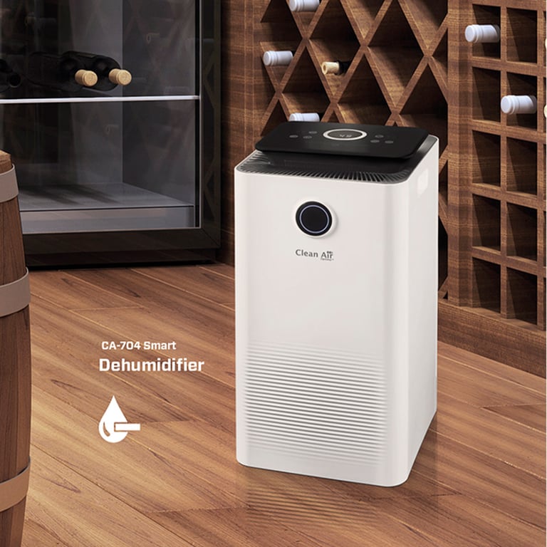 Clean Air Optima Déshumidificateur et purificateur d'air CA 704 espaces jusqu'à 40m² / 100m³ Neuf - vue 5