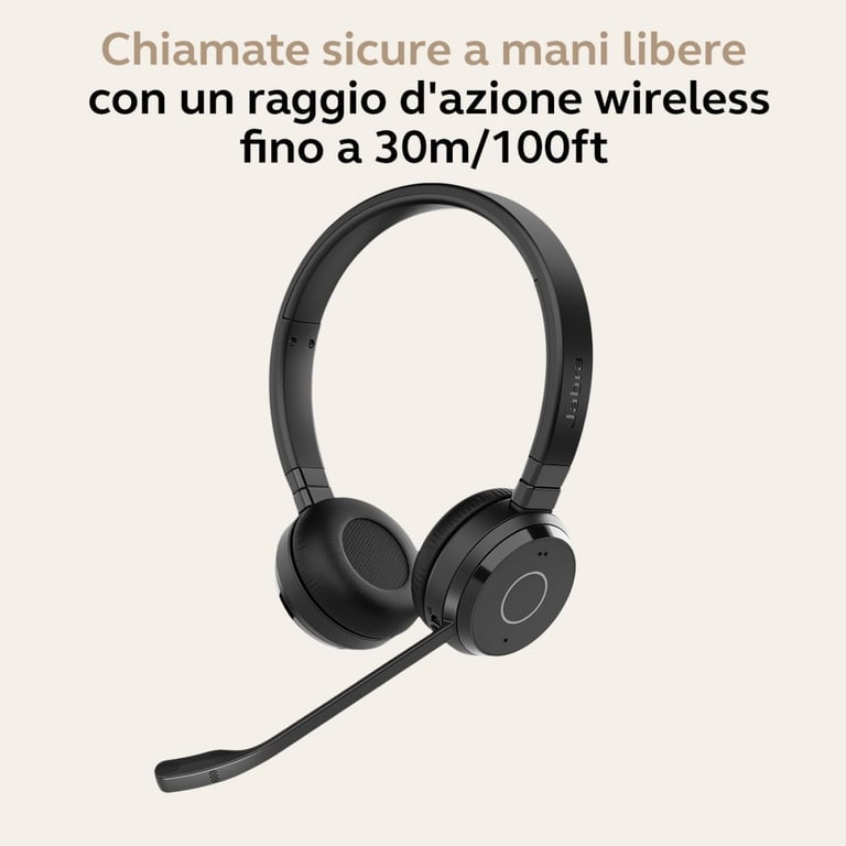 Casque Jabra Evolve 65 Te Link UC – Stéréo Sans Fil Autonomie 12h - vue 8