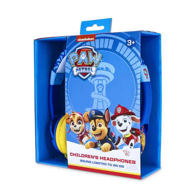 OTL Technologies PAW Patrol Chase Blue Kids Écouteurs Avec fil Arceau Jouer Bleu, Jaune