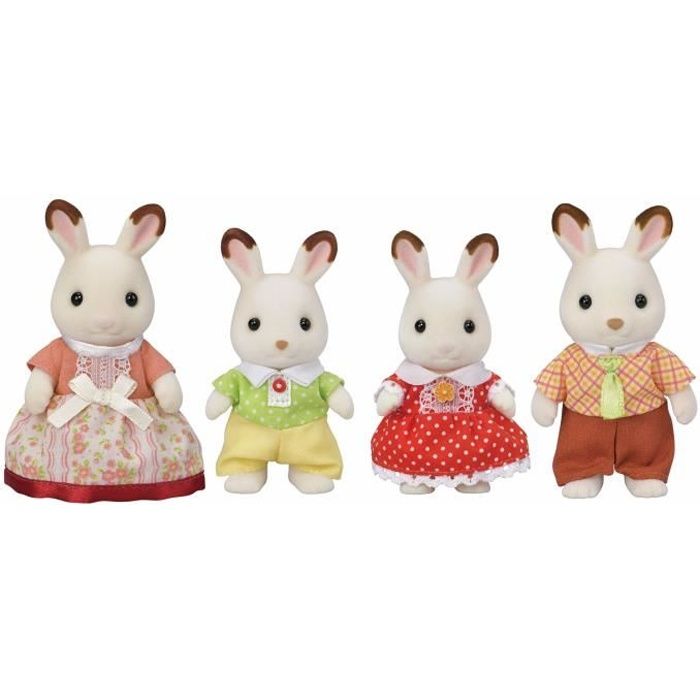 La Famille Lapin 4150 Sylvanian Families La Boîte - vue 3