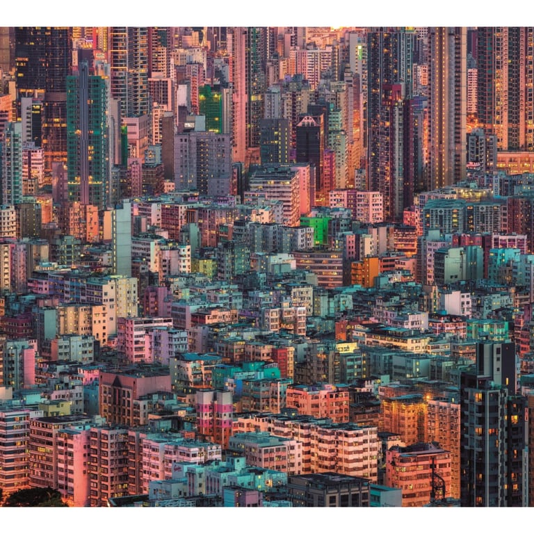 Puzzle 1500 pièces : Hong Kong the Hive Clementoni Puzzles