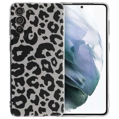 imoshion Coque Design pour Samsung Galaxy S21 Plus - Leopard Transparent
