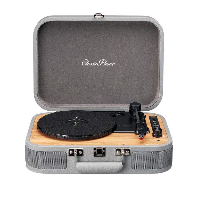 Tourne Disques Bluetooth Classic Phono Modèle TT 116GY Transportable Lenco - vue 2