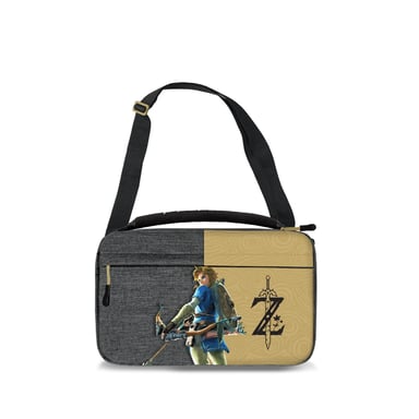 PDP Commuter: Hyrule Hero Link Funda protectora rígida Nintendo Negro, Marrón