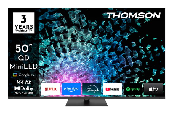 Thomson 50MG7C15 TV 127 cm (50'') 4K Ultra HD Smart TV Wifi Noir 320 cd/m²