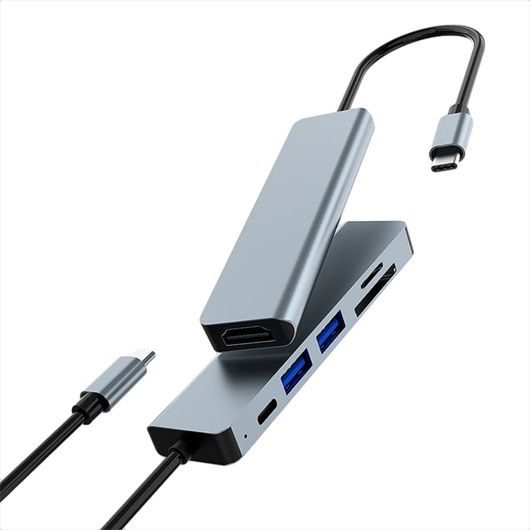 CoolBox miniDOCK C61 Avec fil USB 3.2 Gen 1 3.1 Gen 1 Type C Neuf - vue 2