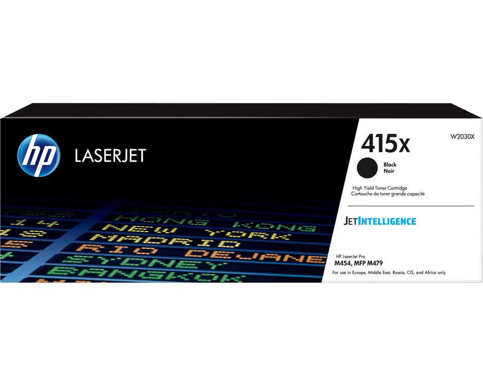 HP 415X Toner noir LaserJet authentique grande capacité - Neuf