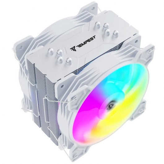 Tempest Cooler 4Pipes 2x120mm RGB Ventilador CPU Blanco - Neuf