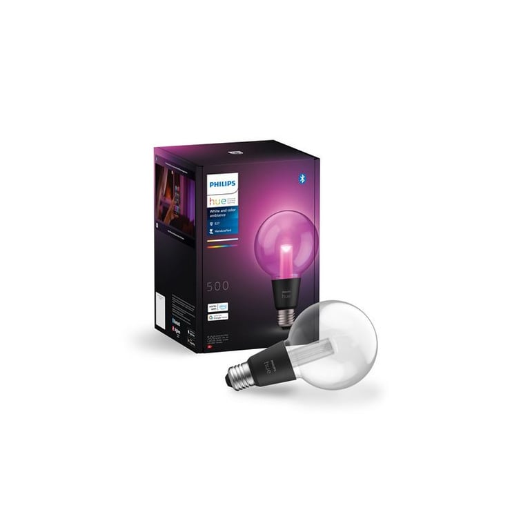 Ampoule connectée Philips Hue G95 E27 6,8 W Blanc - Neuf